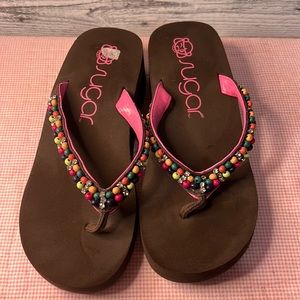 Sugar women slippers size 6/7
